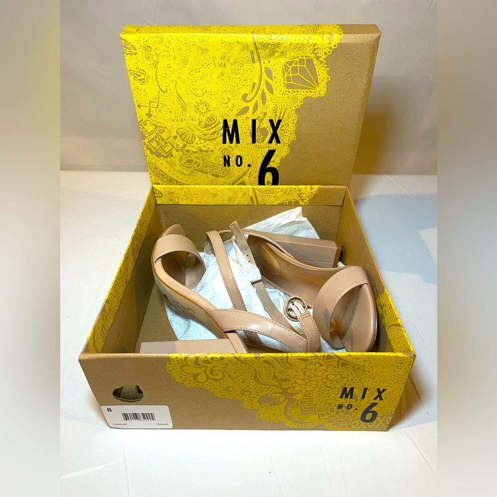 Mix No. 6 Camian Women Nude Sandal Size 8 - Picture 2 of 5